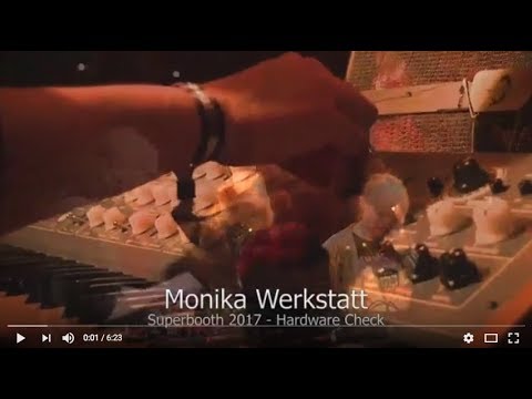 Monika Werkstatt Superbooth 2017