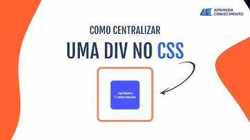 COMO CENTRALIZAR UMA DIV COM HTML E CSS