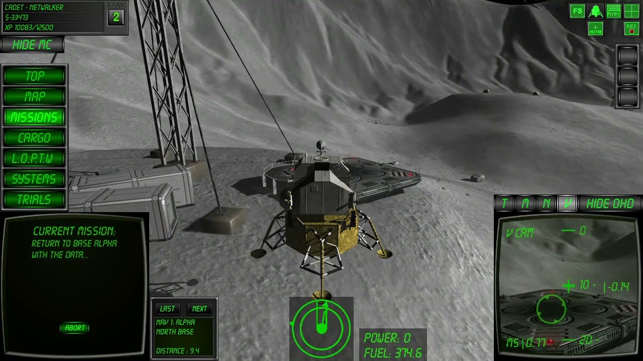 Lunar Flight (Max Settings - Radeon RX550 4Gb) Windows 11 Pro Gameplay