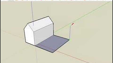 SketchUp: Using inferences to help you model