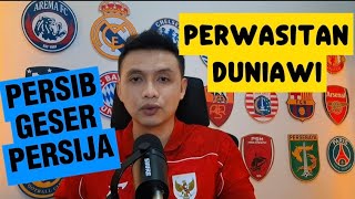 Klasemen  Persib Ambil Alih Peringkat 2  Soal Perwasitan  persib persija borneo indonesia