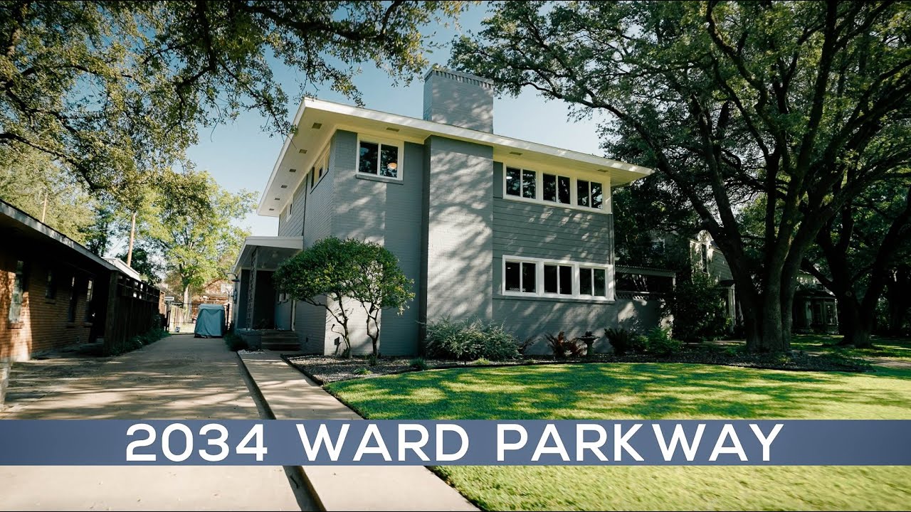 2034 Ward Parkway Fort Worth, TX 76110 LEAGUE Real Estate YouTube