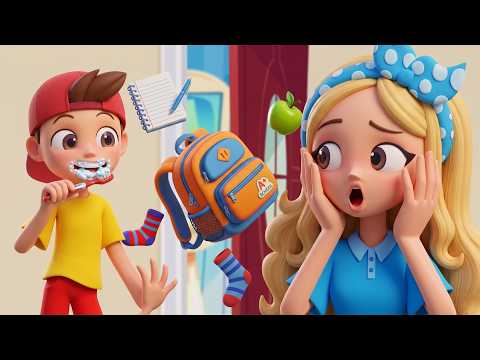 Put On Your Shoes & More Daily Routines Songs 👟🚌 | Nick and Poli Cartoons