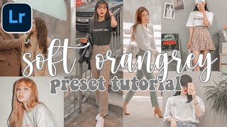 Soft Orangrey Preset Step-by-Step Tutorial - Easy Lightroom CC Mobile Tutorial screenshot 1