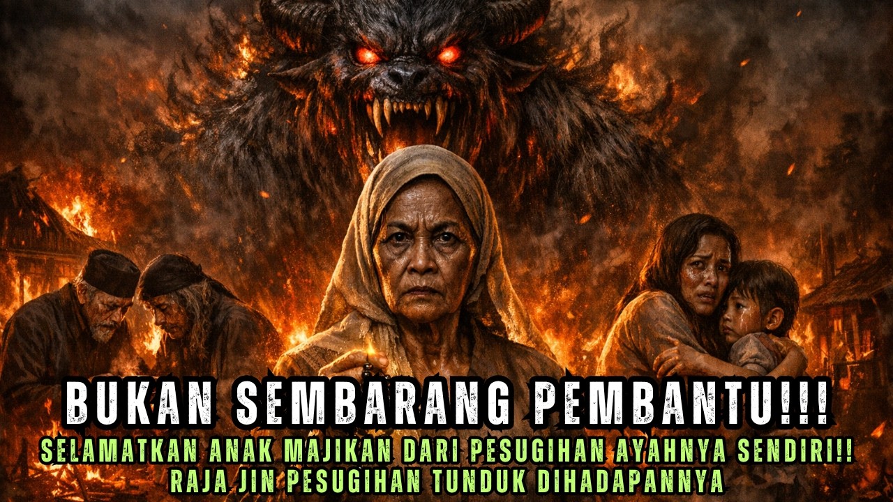 Pembantu Pemilik Khodam Sakti Ini Selamatkan Anak Majikan dari Pesugihan Ayahnya, Raja Jin Tunduk !!