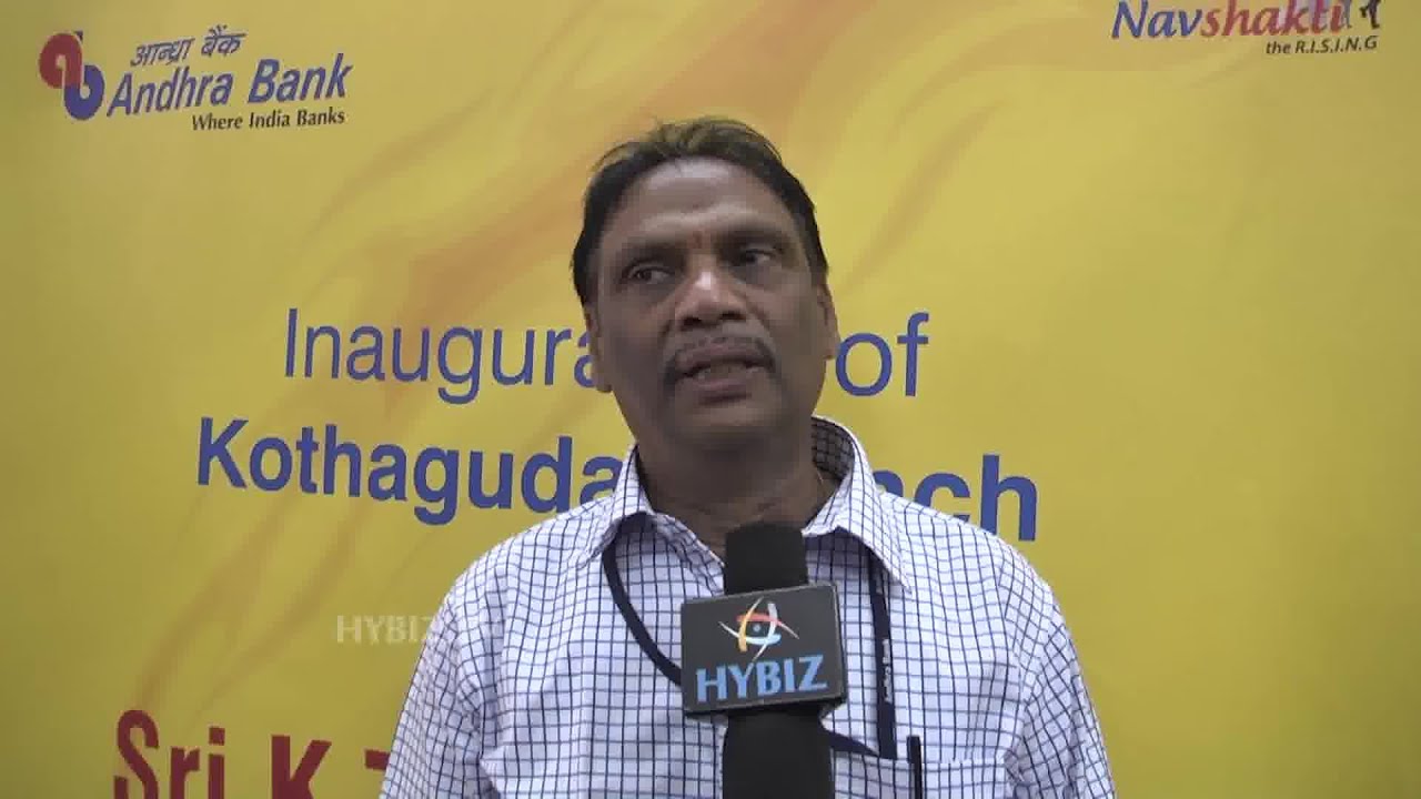 Nookaraju At Launch of Andhra Bank Kothaguda-Hybiz.tv