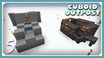 Cuboid Outpost Modpack | Create Iron & Tinkers Smeltery Osmium! | E05 | 1.16.5 Quest Modpack