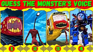 NEW Guess Monster Voice Train Eater, Light Head, Bus Eater, Thomas Skibidi Coffin Dance