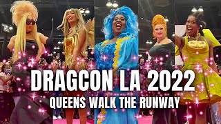 Queens walk the pink carpet at RuPaul's DragCon 2022 #dragcon