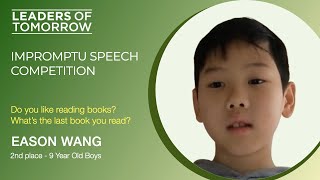 Download lagu Eason Wang | Do you like reading books? What’s the last book you read?
