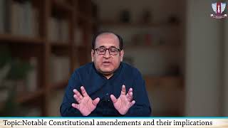 18th amendment: strengthening Democracy and Creating Challenges