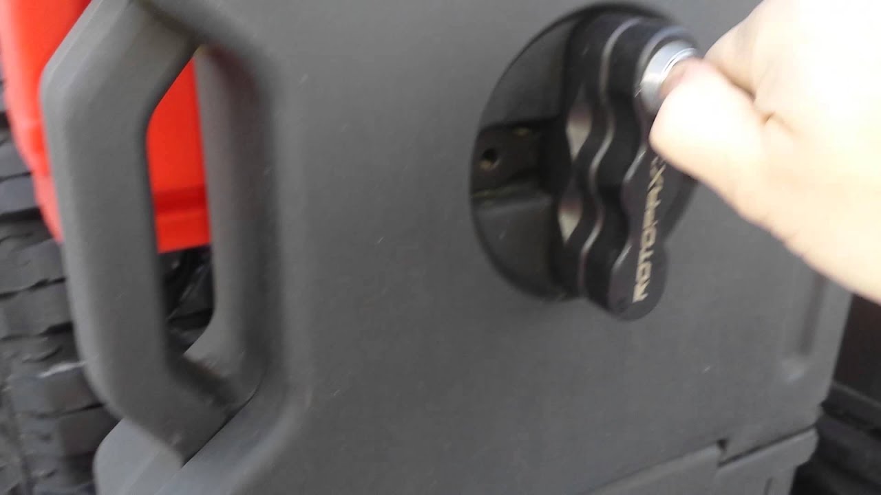 Rotopax locking handle failure YouTube