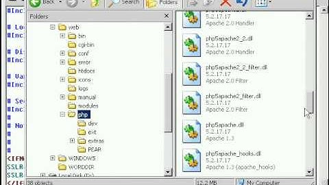 How to install and setup Apache2 and PHP5 in WindowsXP? (Tutorial in Bisaya)