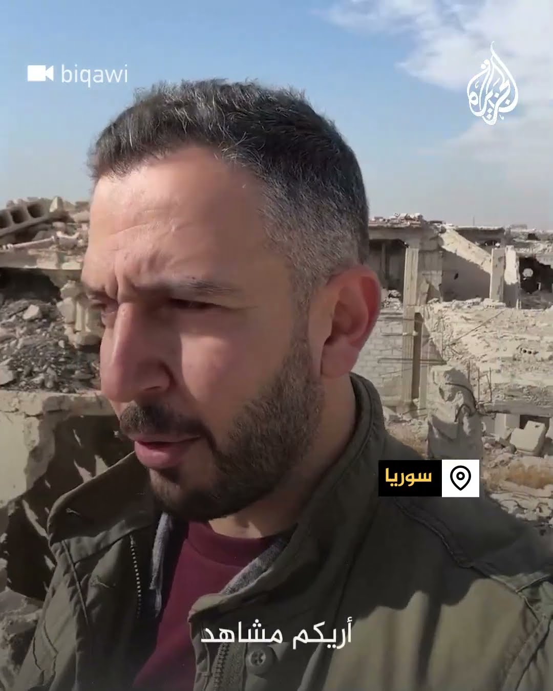 مدون فلسطيني يوثق حجم الدمار بمخيم اليرموك جنوبي دمشق