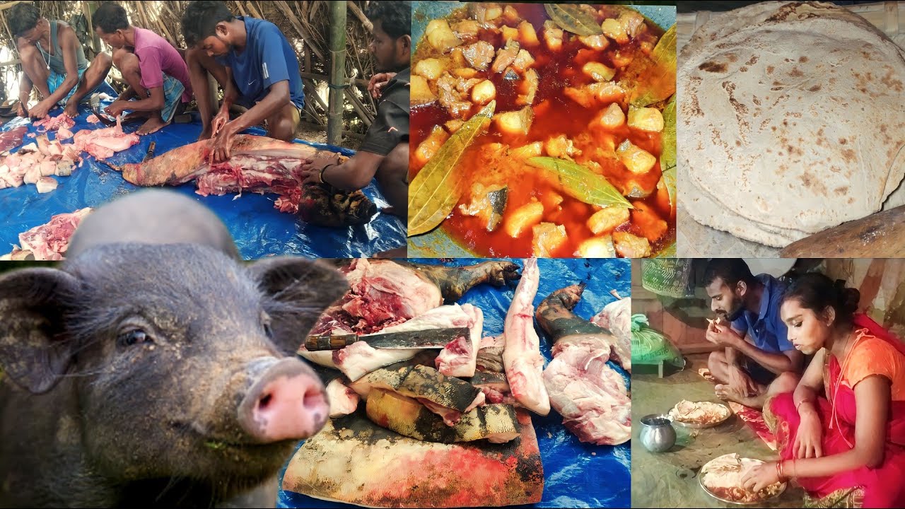 Super Testy Pork With Wheat Bread Recipe Pork Eating Eating Show