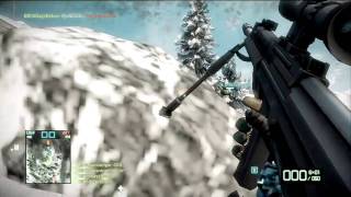 Bad company 2 commentary - Port Valdez rush defense w/ Type 88 sniper