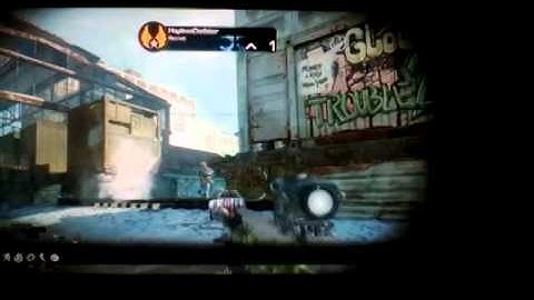 Cod Ghosts trickshotting against bots ep.1