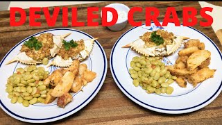 Fantastic Deviled Crabs In The Shell