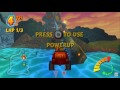 Crash Tag Team Racing PSP Gameplay HD