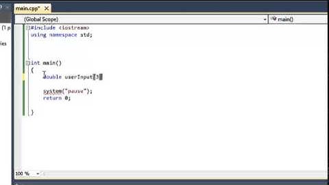 C++ Programming Tutorial #4 Arrays
