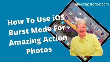 How To Use iOS Burst Mode For Amazing Action Photos