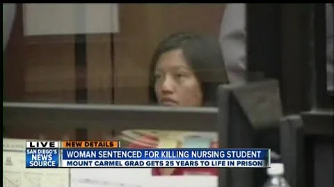 Family of slain nursing student reacts to sentence...