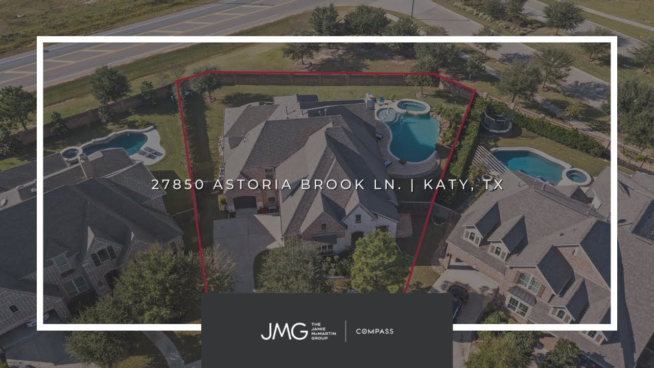Homes For Sale With a Pool in Katy, TX 27850 Astoria Brook Ln, Katy