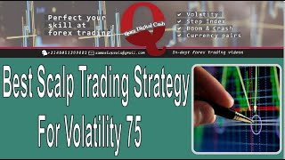 🔴 Best Scalp Trading Strategy For Trading Volatility 75  | Binary.com