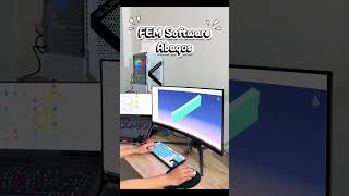 Abaqus...Finite Element Method #tekniksipil #engineering #abaqus