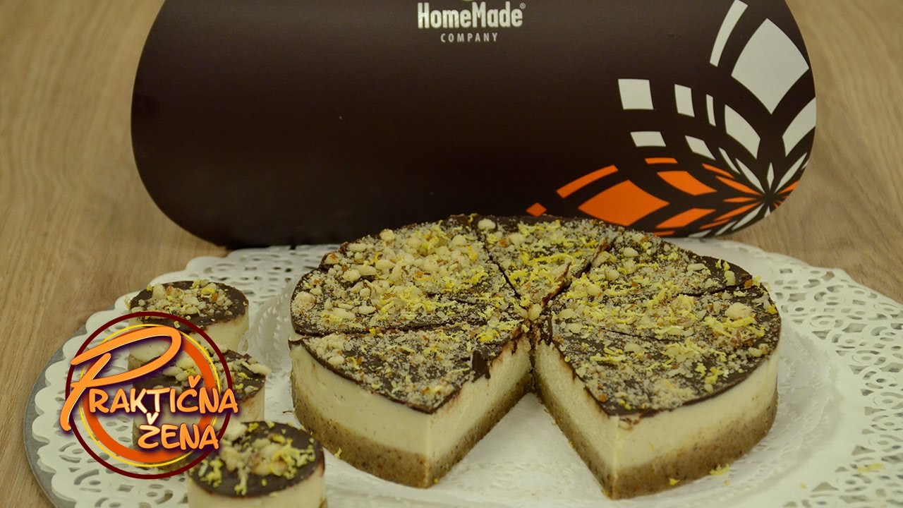 Praktična žena - Sirova torta od limuna i indijskih oraha