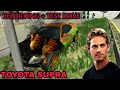 funny moments🤣rebuilding crashed & rusty toyota supra parking multiplayer roleplay