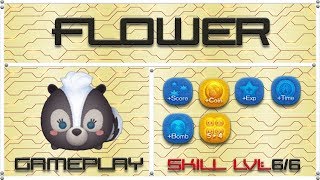 Line Disney Tsum Tsum - Flower SL6 Gameplay