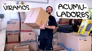 VIRAMOS ACUMULADORES - Finalmente organizando a GARAGEM