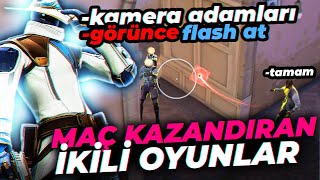 Rank Atlatan Öğreti̇ci̇ İki̇li̇ Oyunlar Phoenix-Cypher Duo Play Radiant Takti̇kleri̇ Valorant