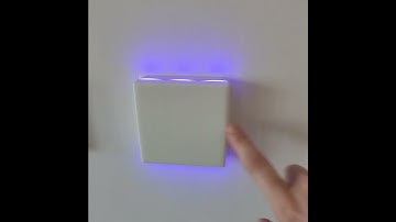 Sonoff Smart Light Switch with led light, vibration, sound and gestures
