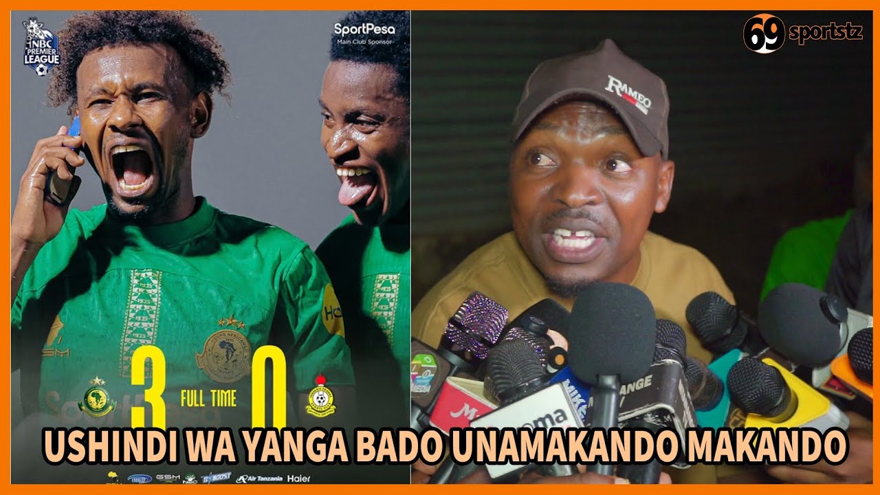 AMBOKILE KWA MARA YA KWANZA AUKATA USHINDI WA YANGA KOCHA UWEZO MDOGO ...