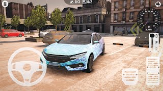 Real Car Parking : Parking Master - BLUE Tuning CAR PARKING SIMULATOR - Android Gameplay FHD