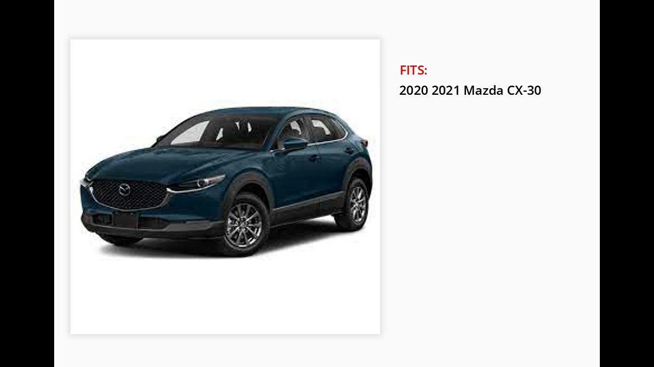 2020-2024 Mazda CX-30 Roof Rack Carrier Rails | Mazda Parts Factor