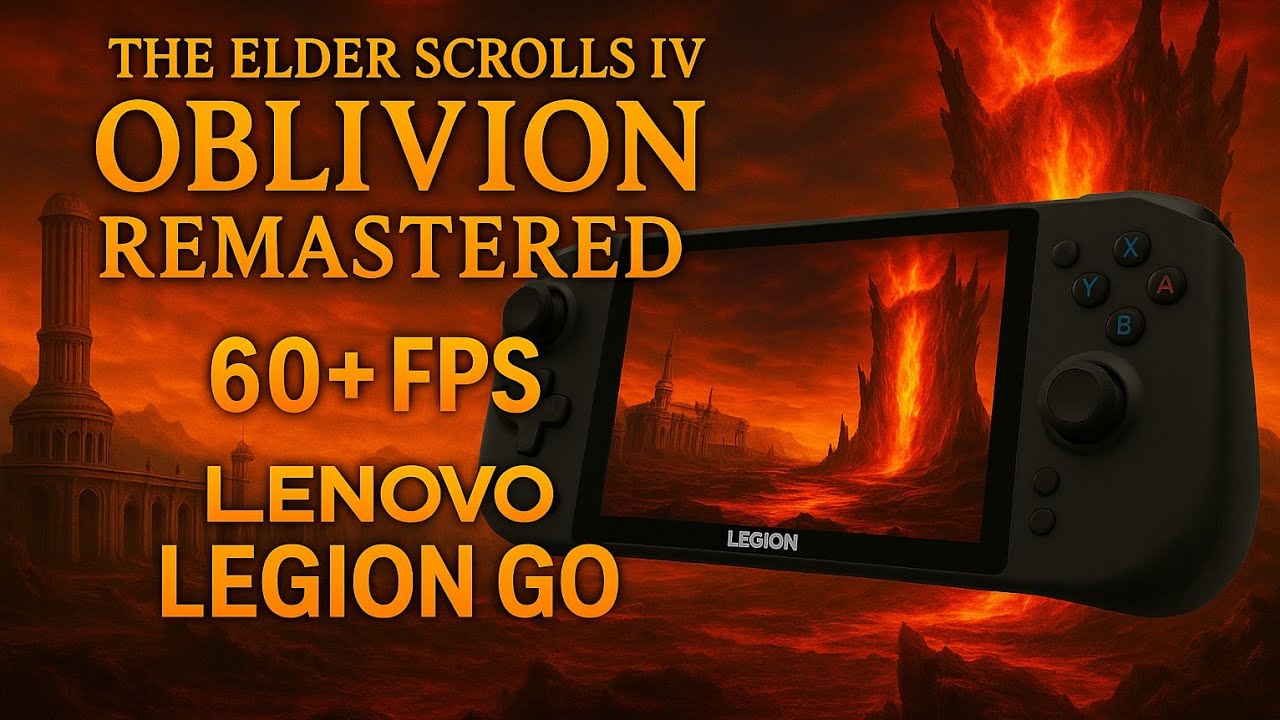 I Tested Oblivion Remastered on Lenovo Legion Go LOSSLESS SCALING Works ...