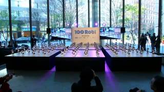 100 robots perform synchronised dance in Tokyo