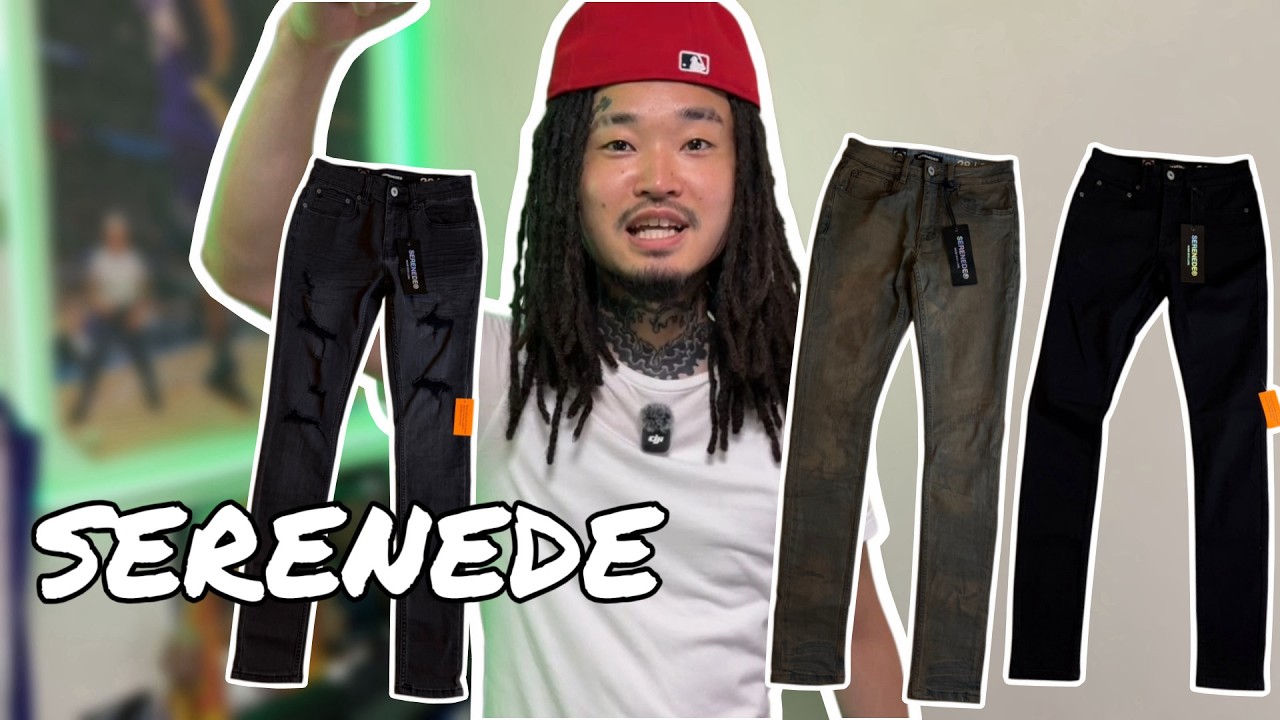 I bought 3 pairs of SERENED skinny jeans - YouTube