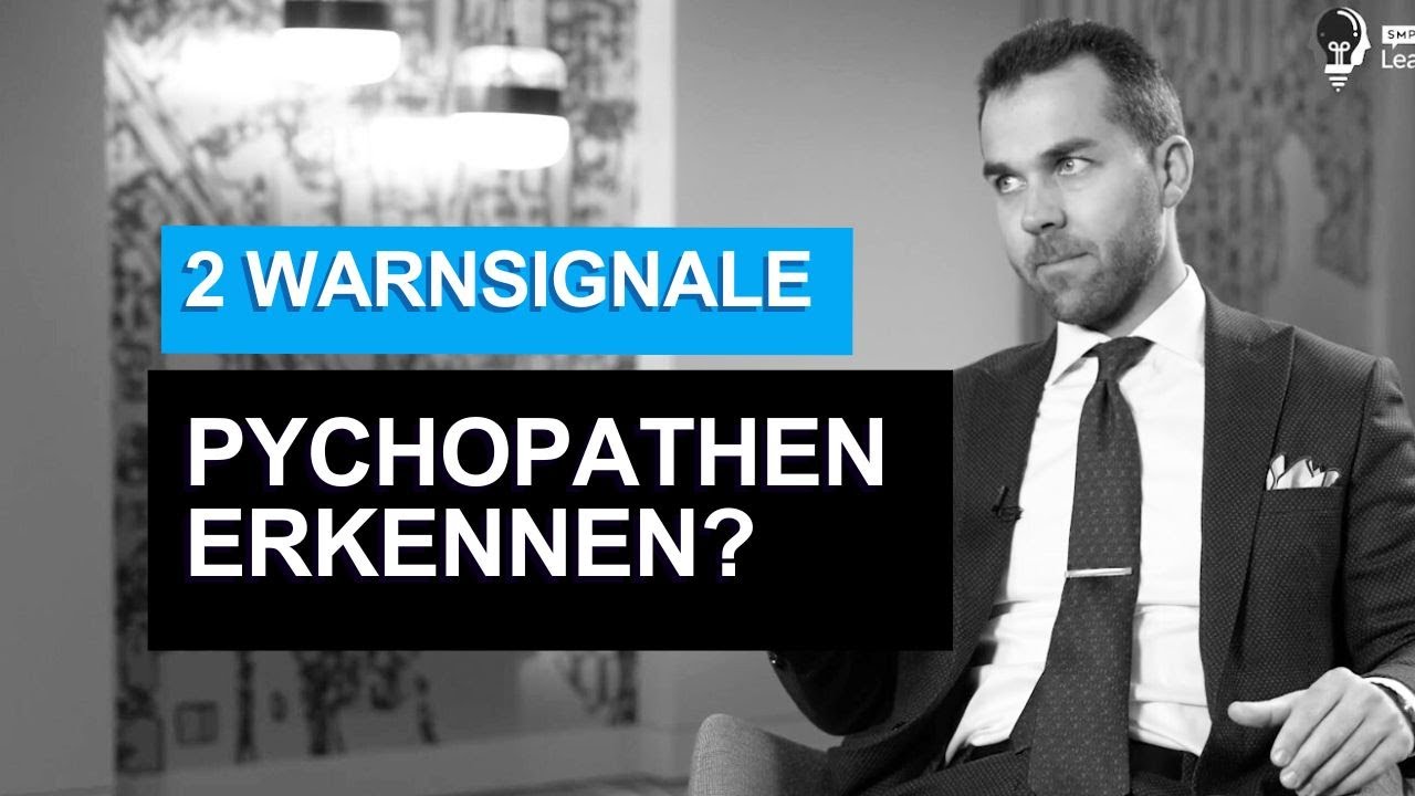 Psychopathen erkennen? Zwei Warnsignale