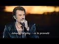 Johnny HALLYDAY &quot;Je te promets&quot; 29/03/2020