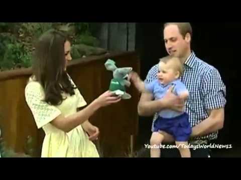 Prince George 'unimpressed' with toy Bilby on Australia tour