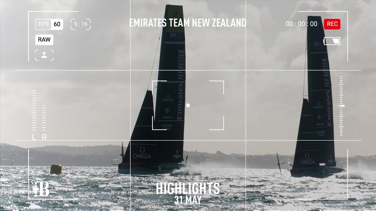 ⁣Emirates Team New Zealand LEQ12 Day 29 Summary