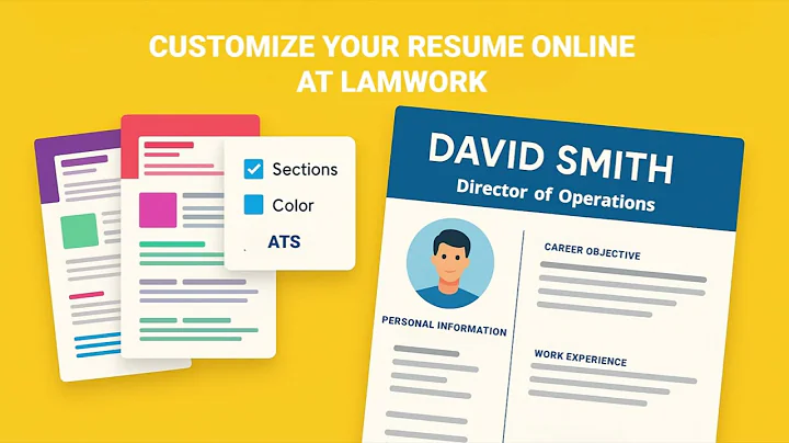 How to Create a Director of Operations Resume | Lamwork Tips