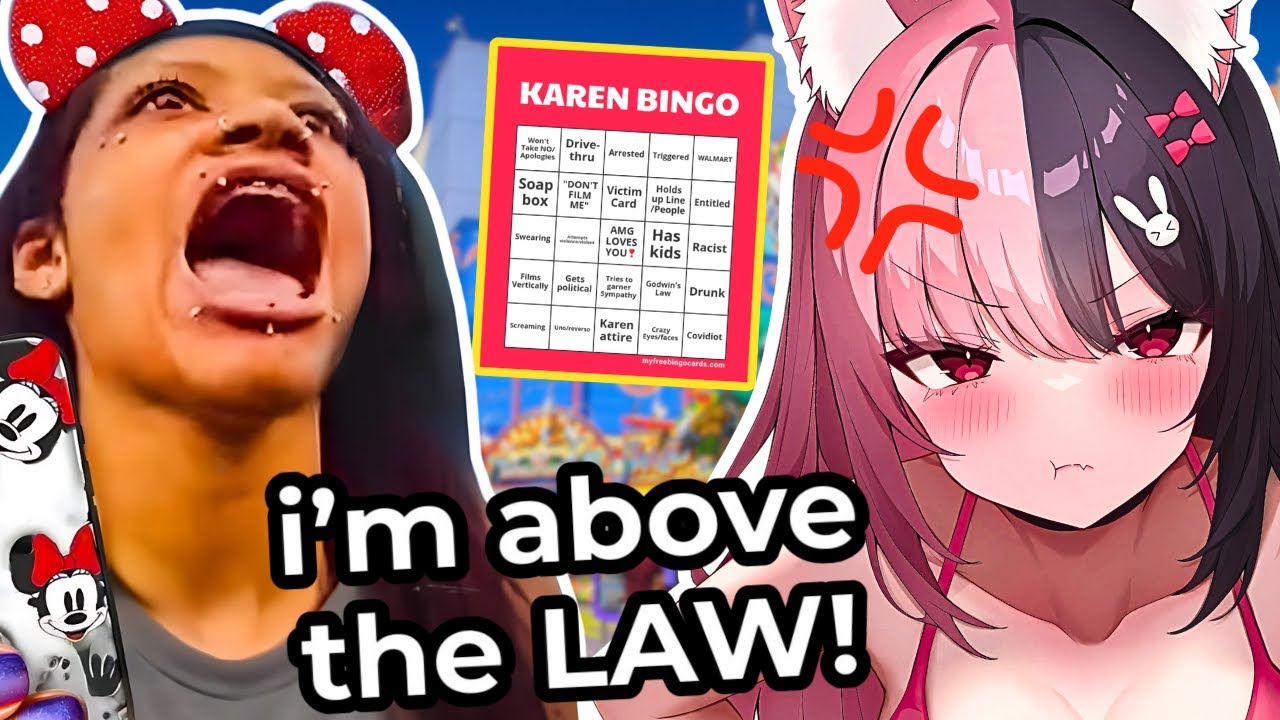 BRATTY KARENS Getting Arrested At Amusement Parks | Vtuber React