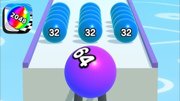 Ball Run 2048 - All Levels Gameplay Walkthrough Android, iOS (Part 7)