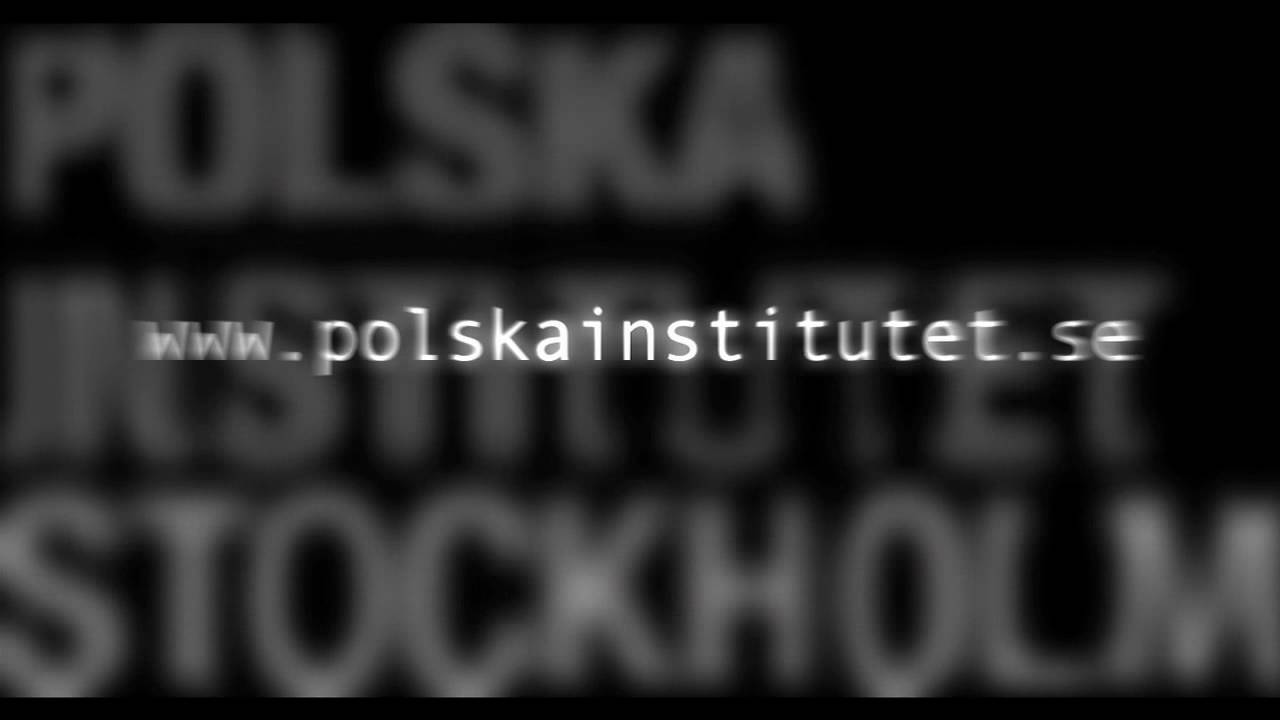 Polska institutet Stockholm - promo video by Martin Arvebro