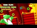 Yoshi plays  geometry dash meltdown 